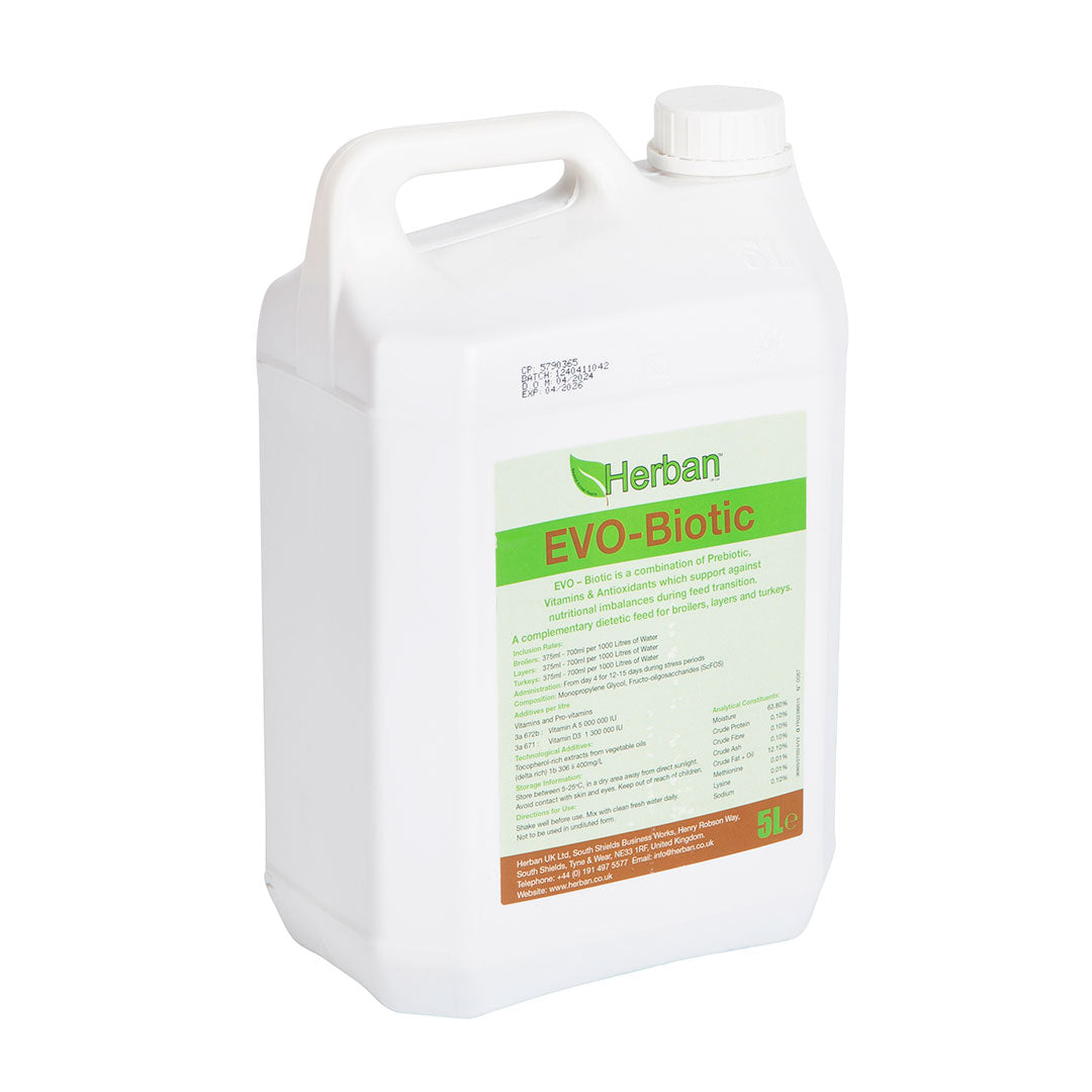 Herban EVO-Biotic is a combination of Vitamins and Antioxidants designed to improve gut flora