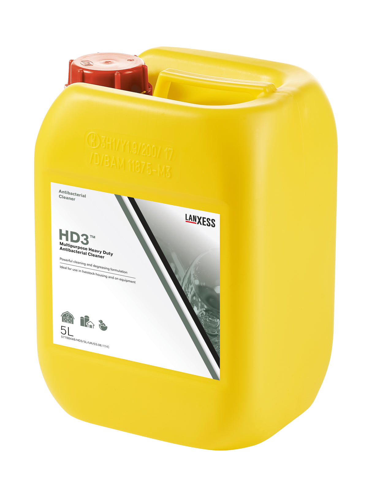 HD3 5lt For cleaning and sanitising agricultural buildings and farms
