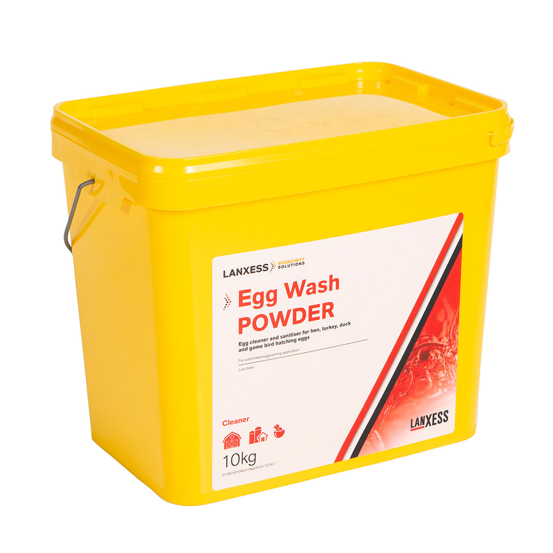10kg Tub of Egg Cleaner and Sanitizer for use in Automated Machines