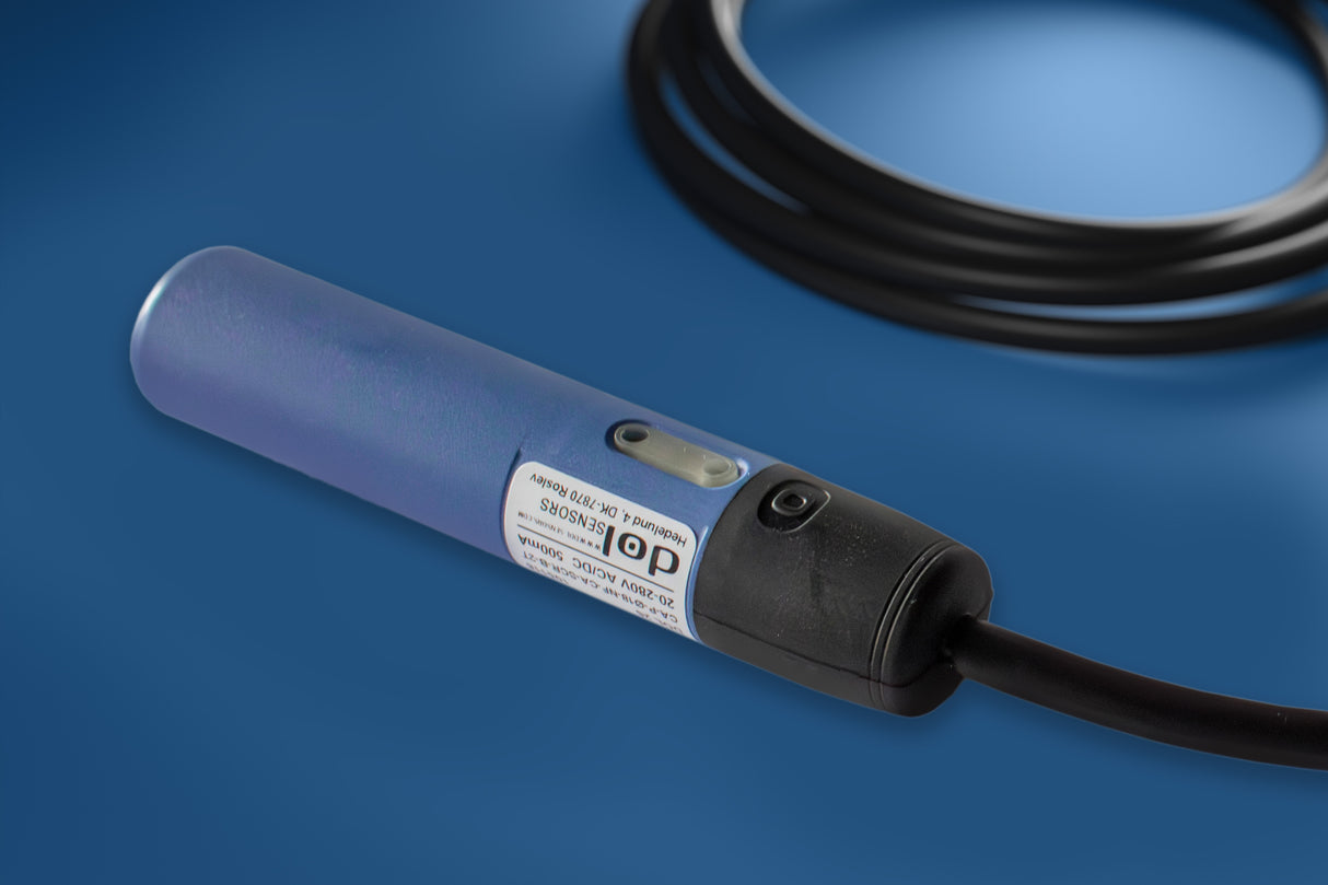 DOL 26 Proximity Switch with SMOOTH 18mm dia body and with 0-60 second delay. (20-230VAC) 105107