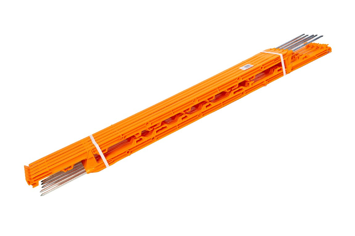 Hotline Multiwire Electric Fence Post | 108cm | Pack of 10 | Orange