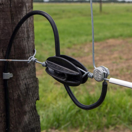 Gallagher Electric Fence  Strain insulator - Black - pack of 5 | ST |