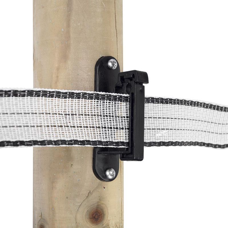 Gallagher PowerLine Electric Fence Tape Insulator | Pack of 25 | ST |