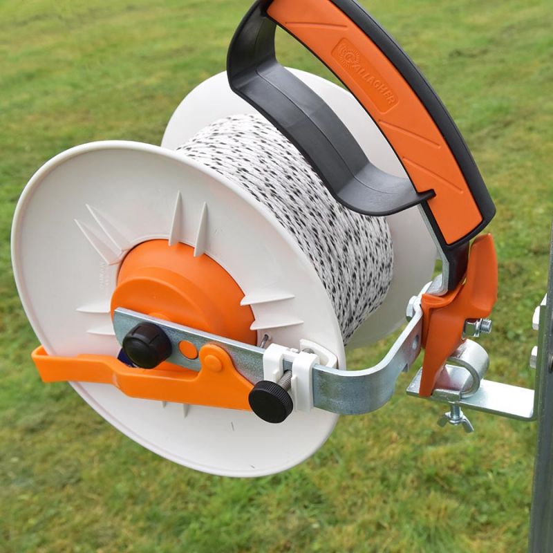 Gallagher Electric Fence Geared Reel - Pre-installed Polywire - 500m | ST |