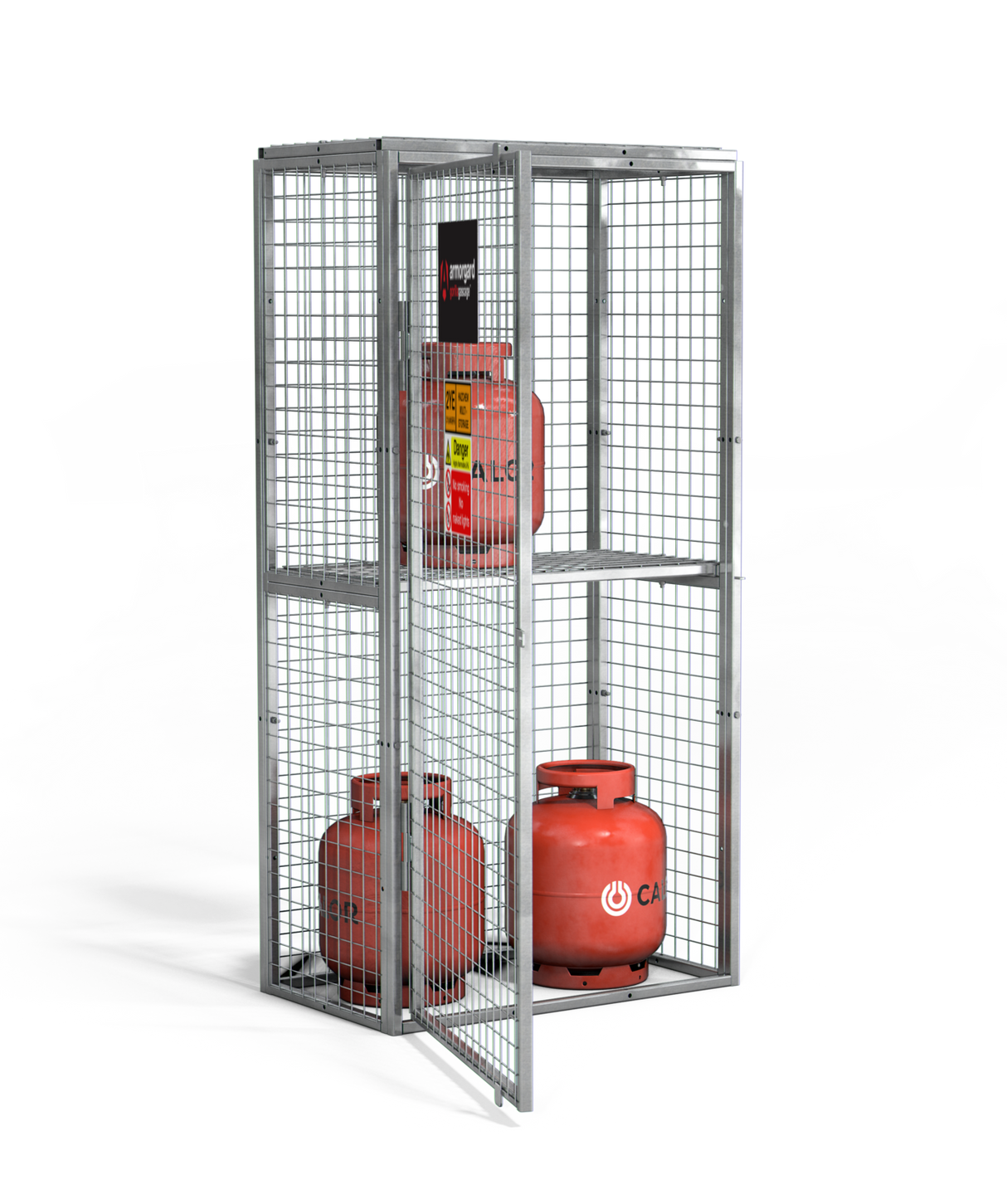 Gorilla Gas Cage GGC2 security cage for storing gas cylinders