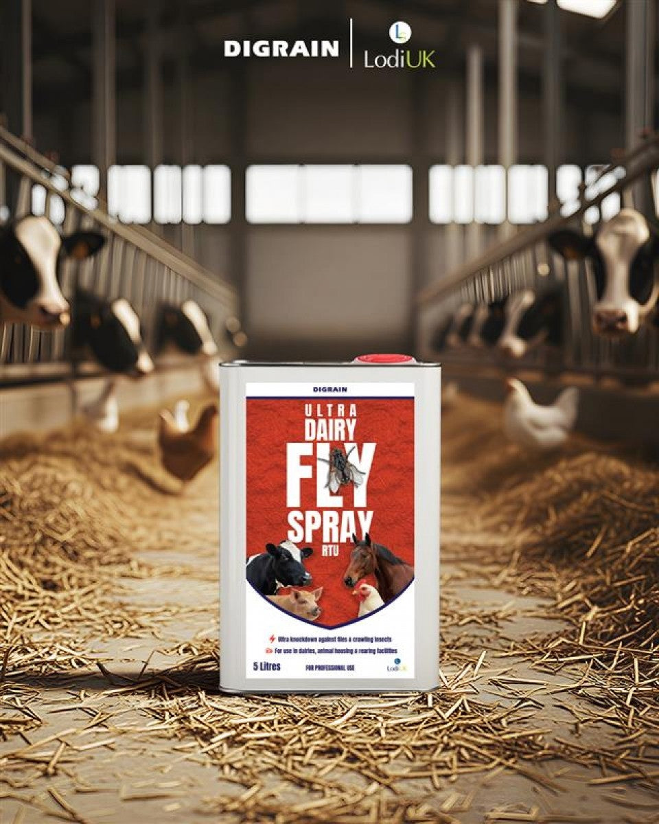 Digrain ULTRA Ready to Use Dairy Fly Spray | 5lt