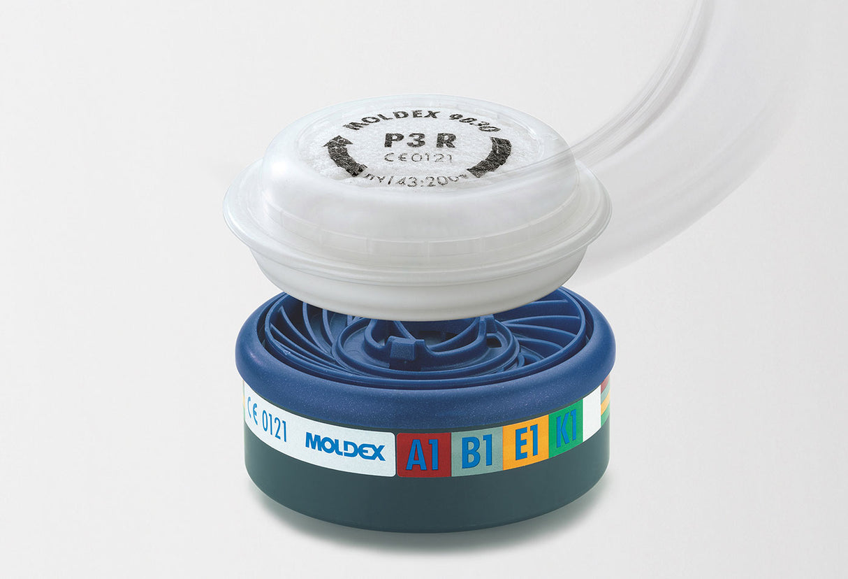 Moldex 7000 (7001 Small) Half Mask - Protection against gas, vapour and dust