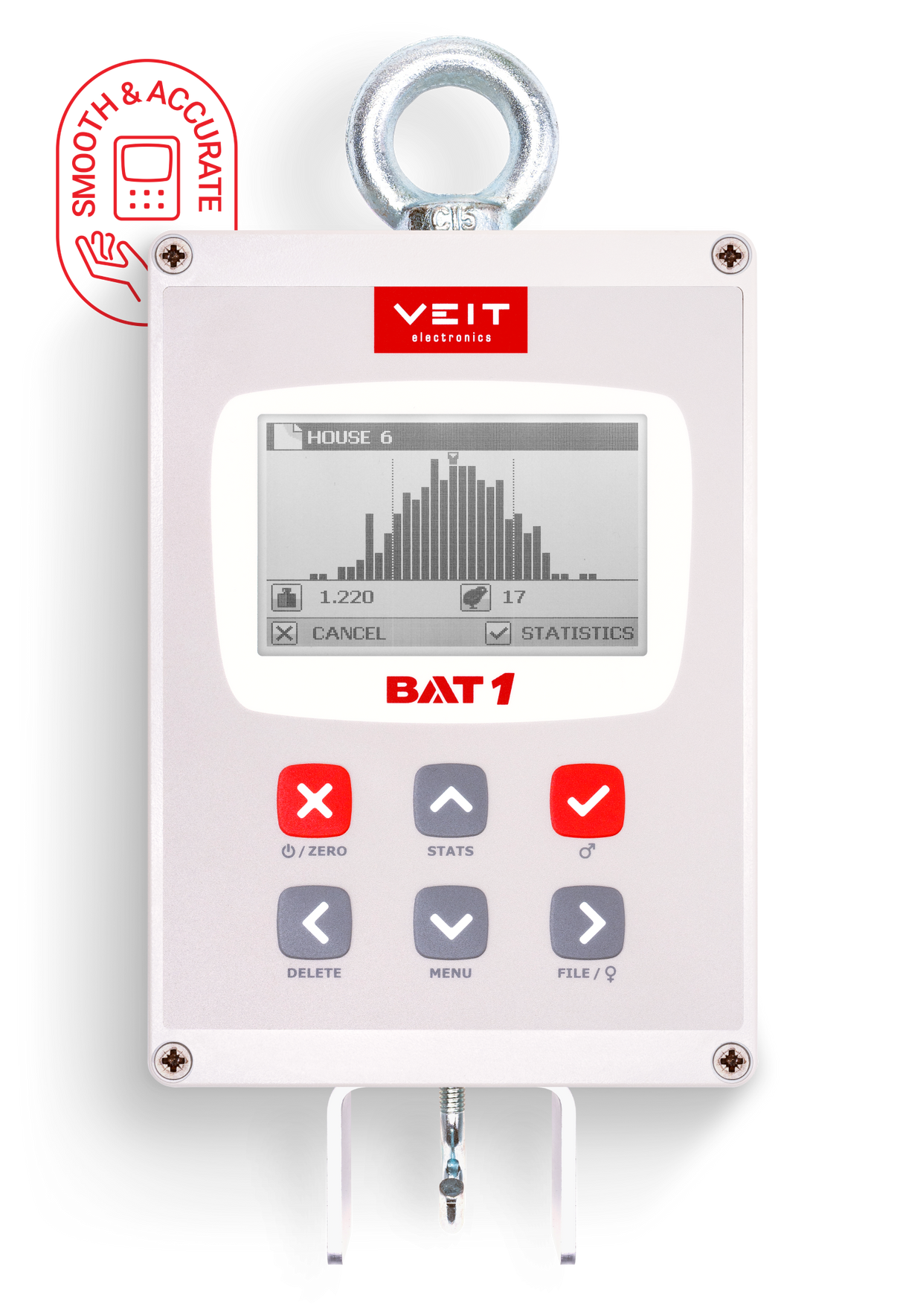 VEIT Manual Poultry Scale For Weighing Individual Birds | BAT1