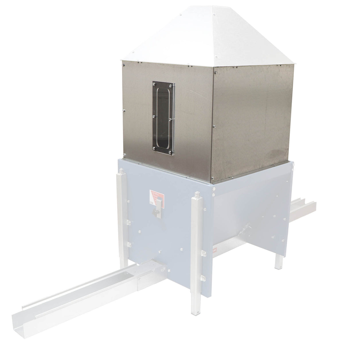 Extension with Window (135lt) for Chainovation 260520009 hopper