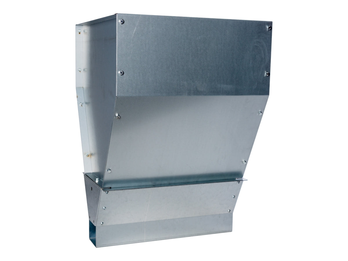 Extension for 1 & 2 Track Micro Hopper - Image shows it fitted to Micro hopper, which is not included