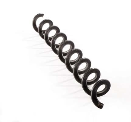 Auger spiral for pan feeders