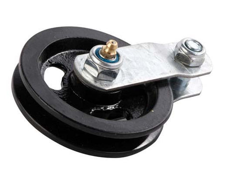 3½" Cast Iron Strap Pulley with Bearing