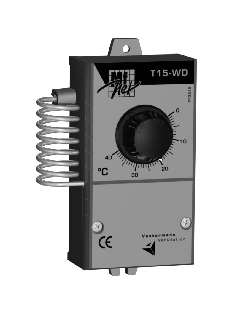 T15-WD single stage multifan thermostat