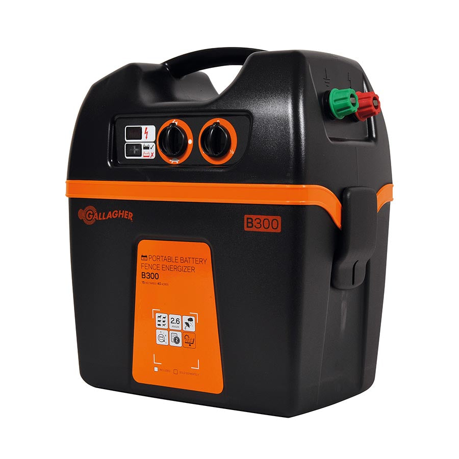 Gallagher B300 battery fence energiser