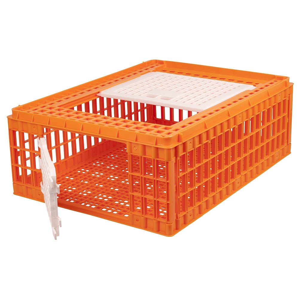 Large poultry crate suitable for transporting chickens, hens and other poultry