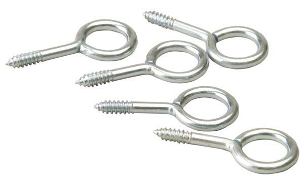 Screw Eye, 12G x 55mm Zinc Plated