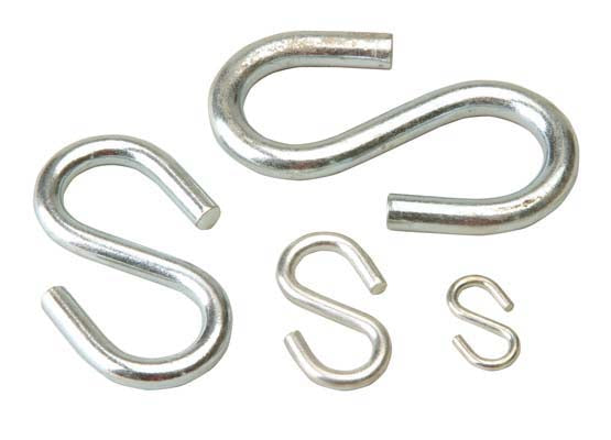 S Hooks 3 x 30mm