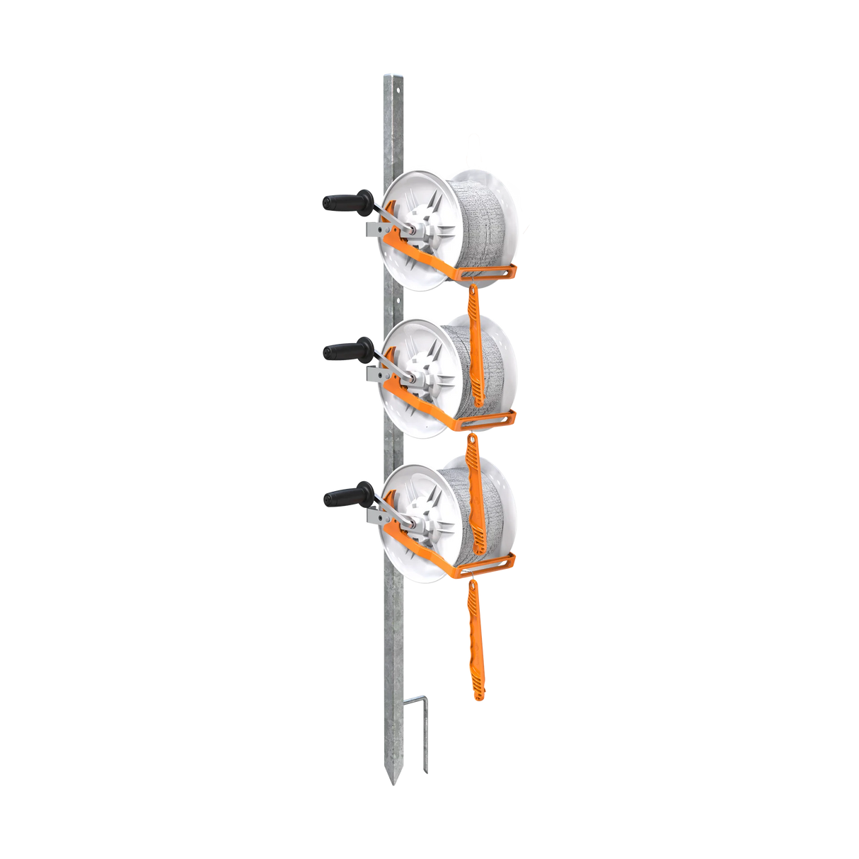 Gallagher Triple Geared Reel Stand incl. Vidoflex polywire