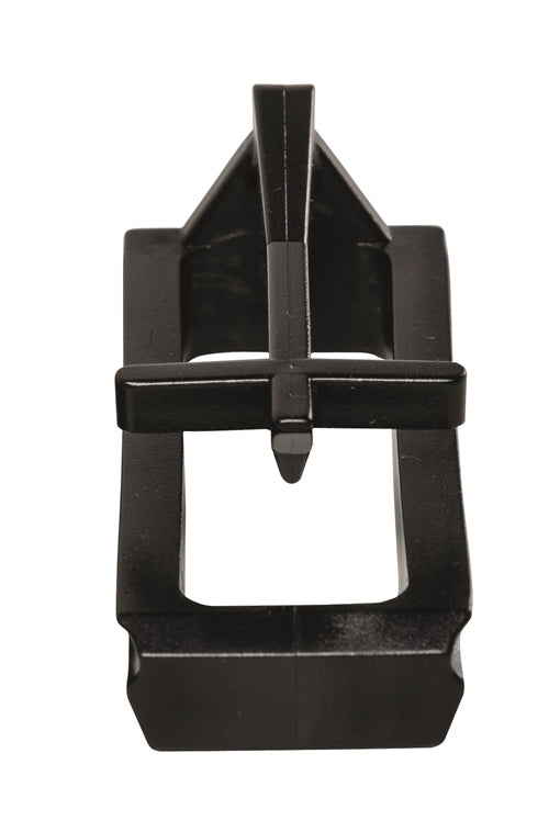 A single black metal clip designed for securing Astro Turf to a Jansen LayMaxx Nest.