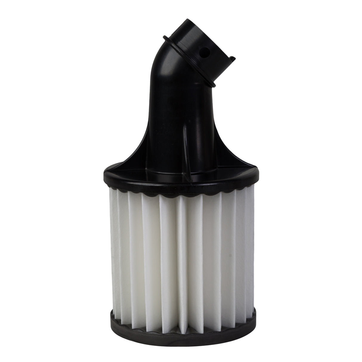 A white filter with a black top for Gasolec M & S Series Heaters.