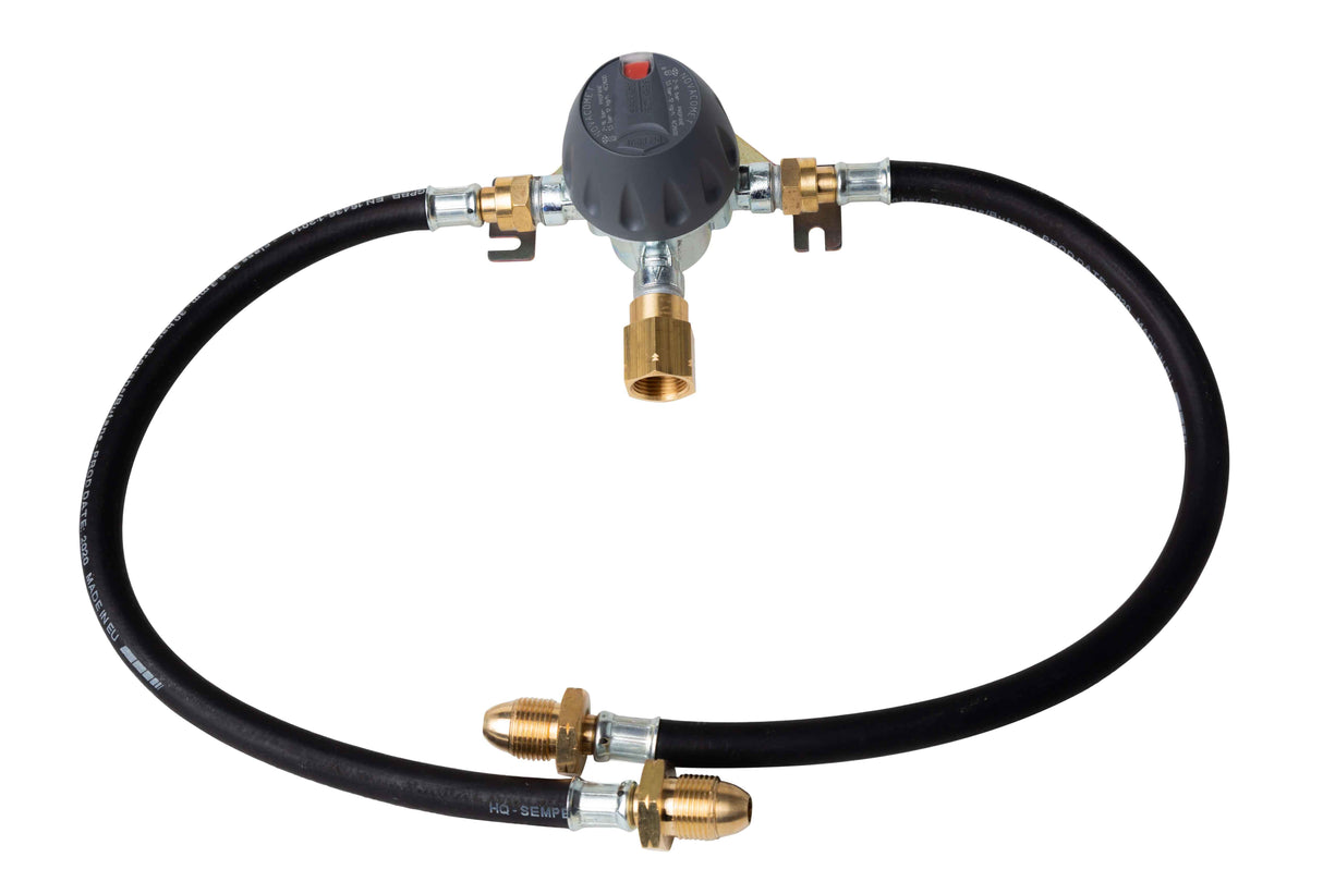 An Orange Changeover Kit with high pressure hoses and adaptors, primarily for commercial or agricultural use.