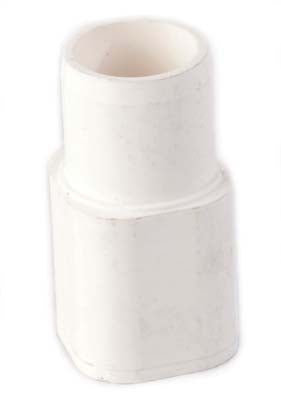 Connector PRV to 22mm Square pipe - O ring type (White)