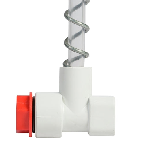 End of line glue on Corti breather complete with plug
