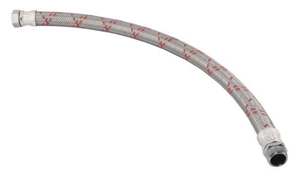 80cm long flexible hose with 1 inch MBSP x 1 inch FBSP connections
