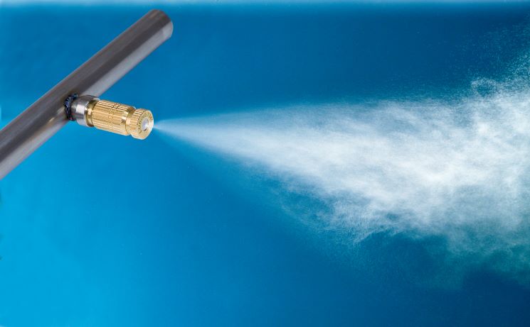 Ultra high-pressure Misting for Pig, Poultry or Cattle sheds
