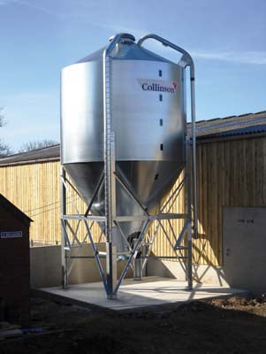 Collinson Bulk Bin Hopper For Livestock And Poultry Feed