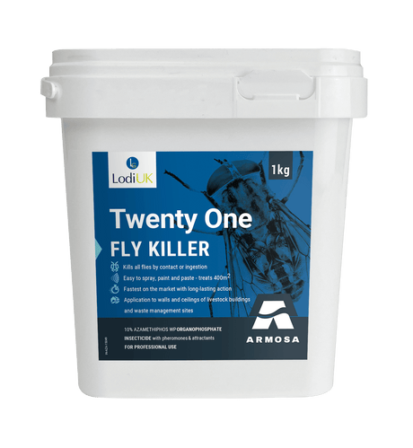 Lodi 21 fly killer in a 1kg tub