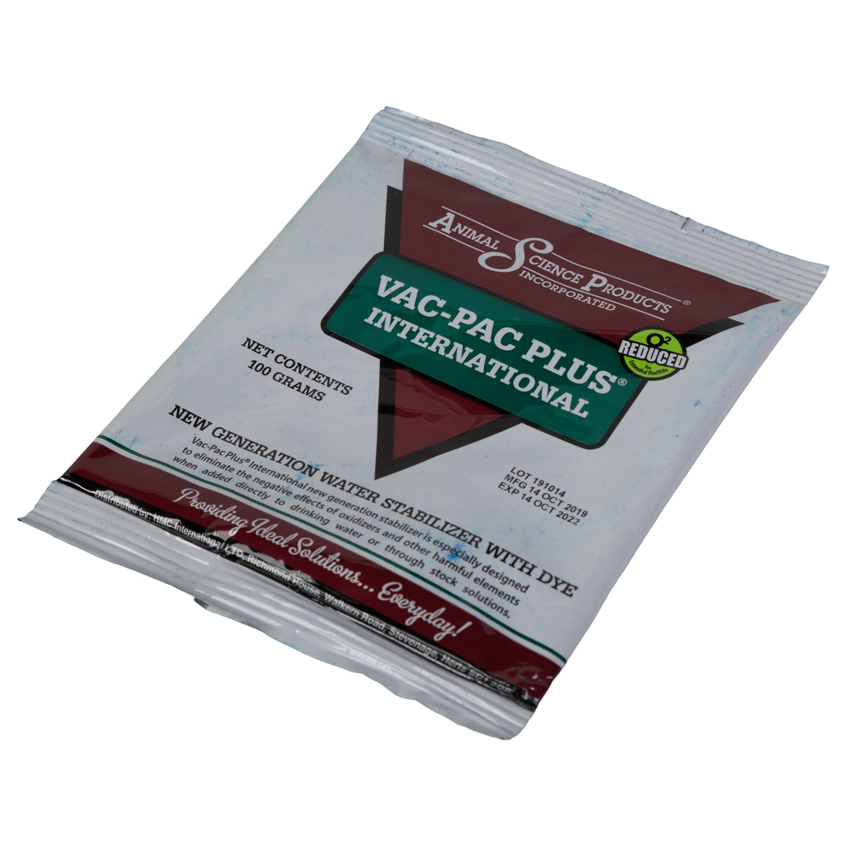 Vac-Pac Plus vaccine stabilizing powder for use when vaccinating