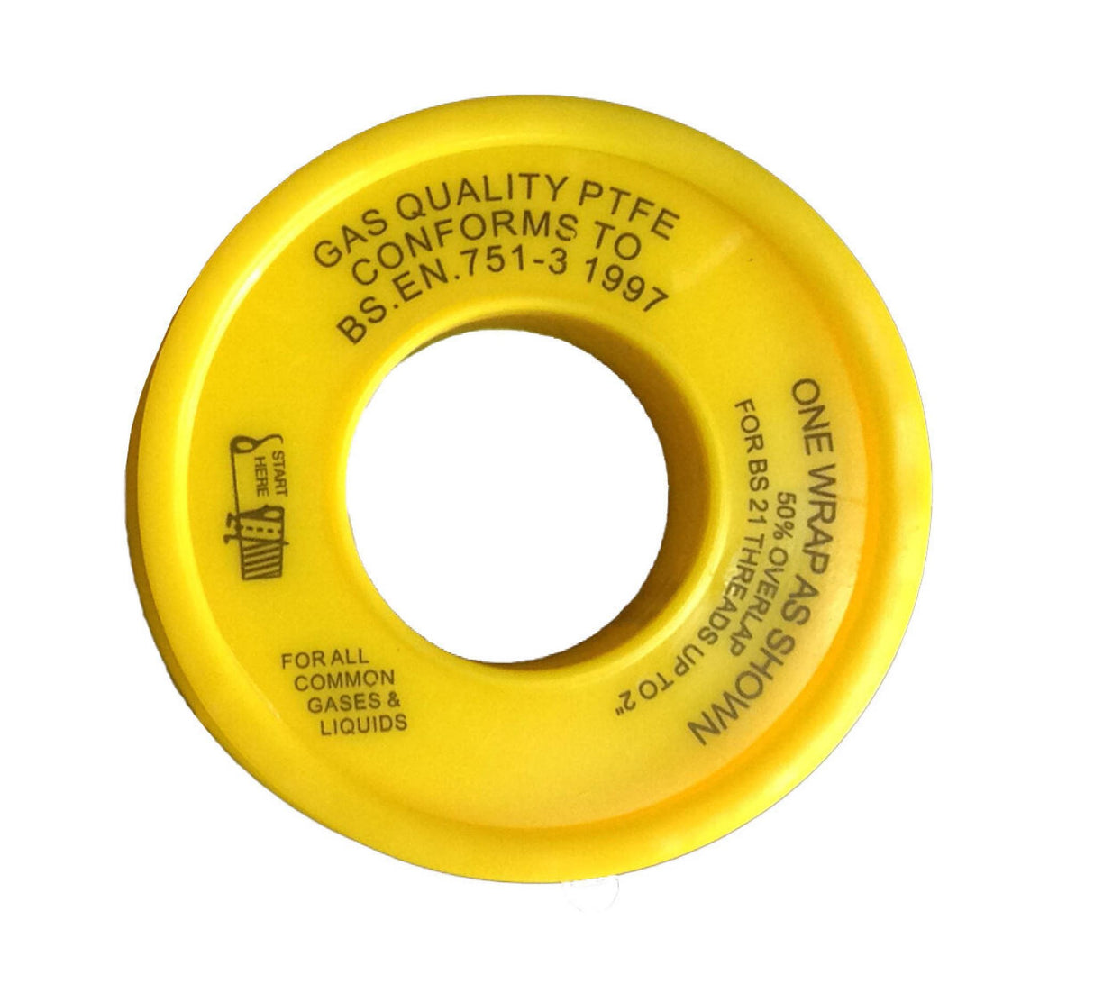 Gas quality PTFE tape