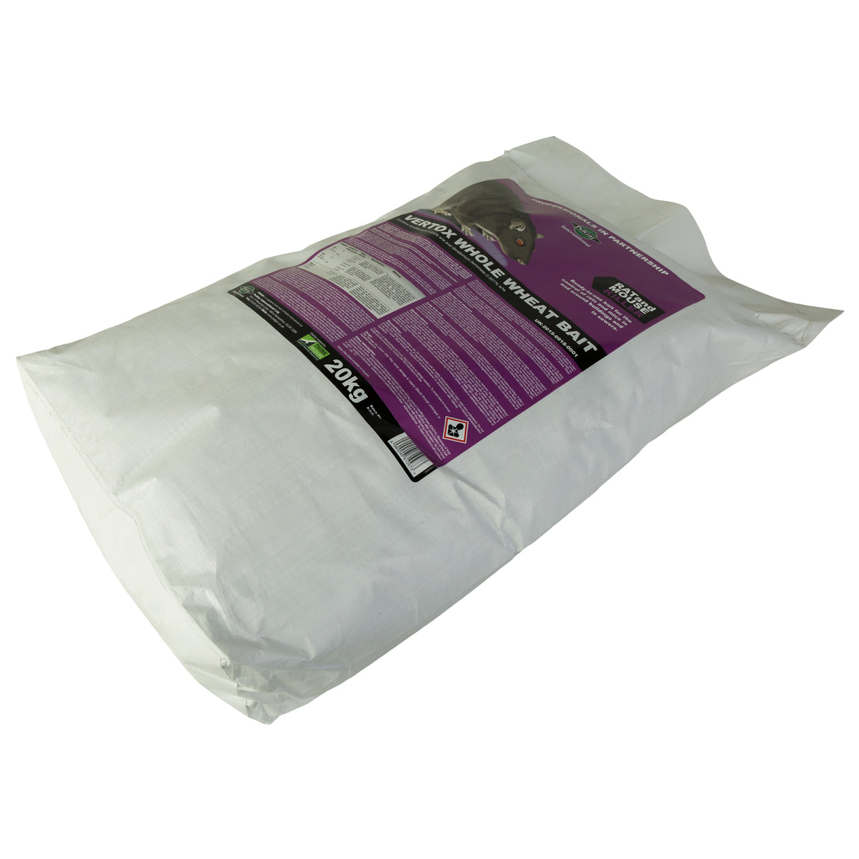 Vertox Whole Wheat Bait 20kg Sack - No Longer Stocked see R402000