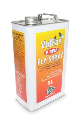 Vulcan P RFU Triple Action Fly Spray | 5 lt