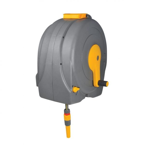 Hozelock wall mounted hose reel with 40m hose