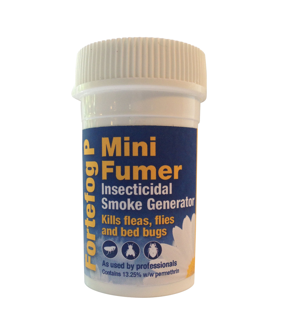 Fortefog P Mini Fumer Insecticidal Smoke Generator. The product is designed to kill flying and crawling insects.