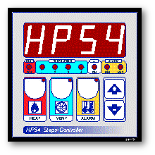 POLA HP54 4 STAGE VENTILATION CONTROLLER 4 stage control for sequential switching ventilation fans and heating control in poultry houses