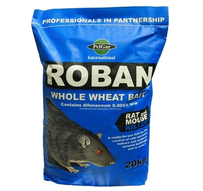Roban whole wheat containing difenacoum
