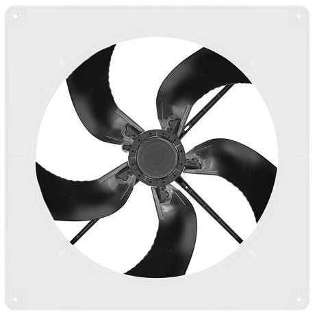 Replacement motor, impeller and arms for a Ziehl 630mm plate fan