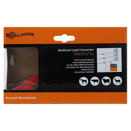 Gallagher multireel lead connector packaging 006345