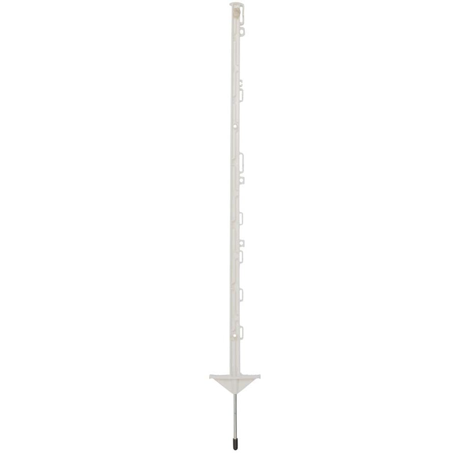 Pulsara 1.05m White Plastic post | Pack of 10 | ST |