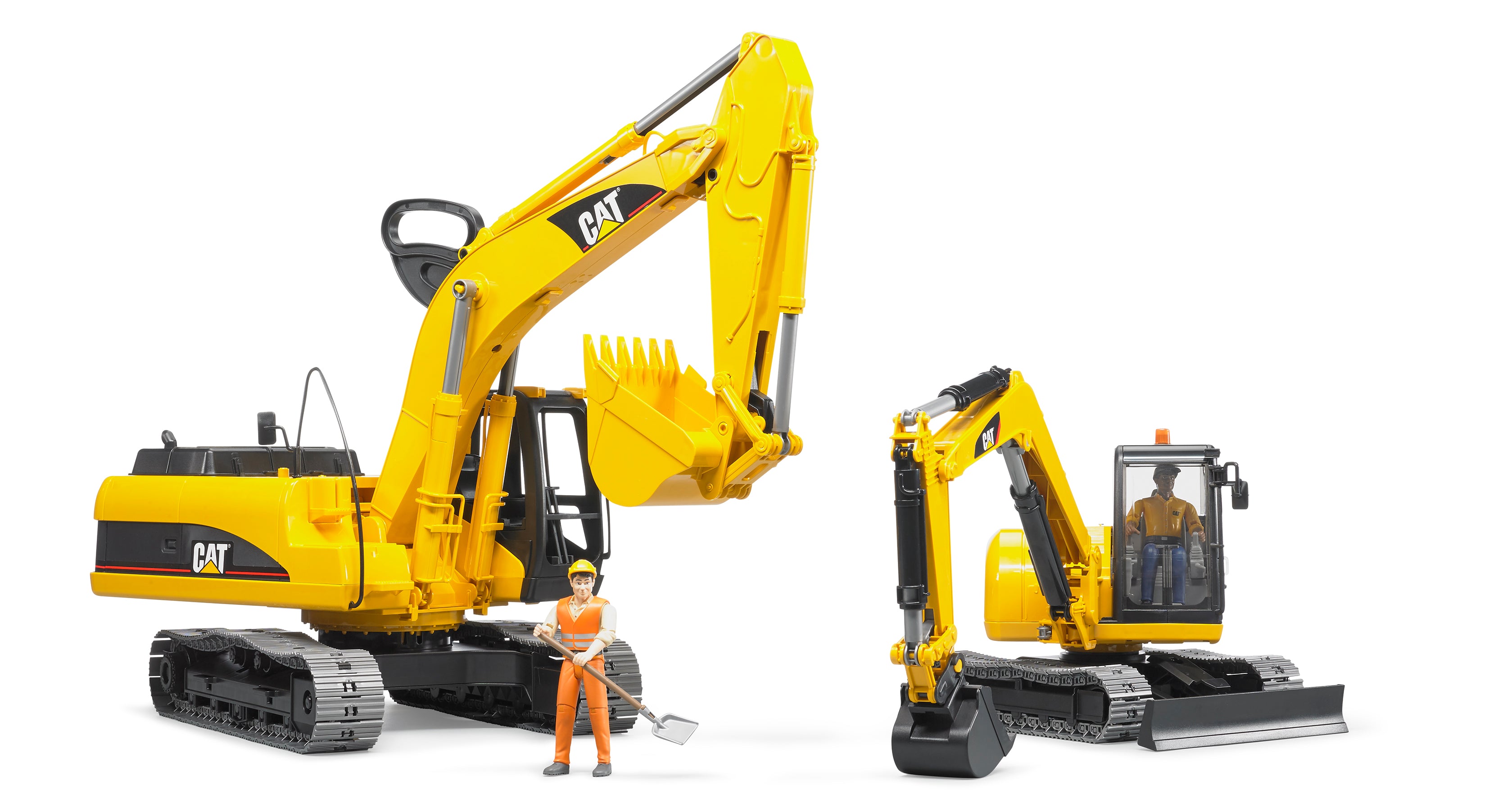 Cat® Mini Excavator with Driver - Farm Toy – Dalton Supplies