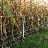 Gallagher Electric Fence Wild Boar Netting with Single Pin Posts | 75cm High x 50m Long