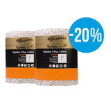 Gallagher Vidoflex 9 TurboLine Plus - White, duo pack 2 x 200 metres