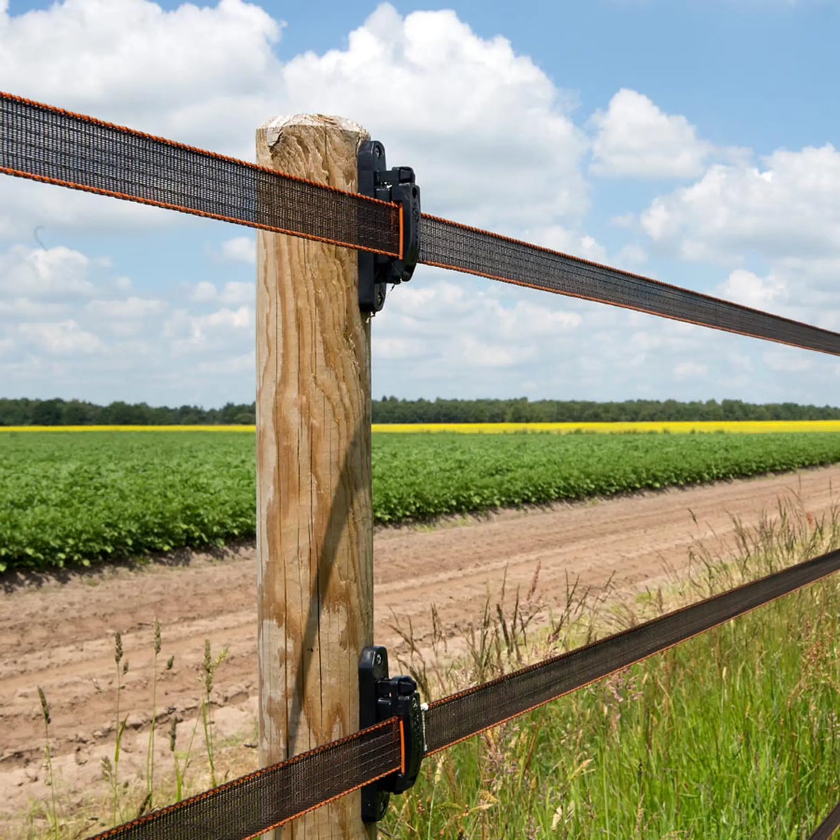 Gallagher electric fence tape TurboStar 40mm wide (350m) Terra | ST |