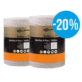 Gallagher Vidoflex 9 TurboLine Plus  - White, duo pack 2 x 1000 metres