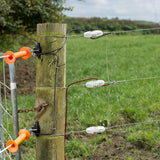 Gallagher Corner insulator Extra High Voltage, (white, pack of 100)