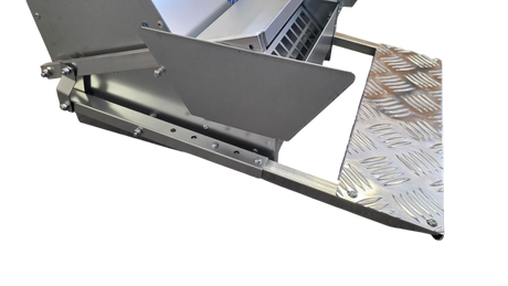 Heritage Galvanised Indoor  Treadle Chicken Feeder 11kg | Rat Proof