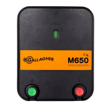 Gallagher M650 fence energizer on a white background